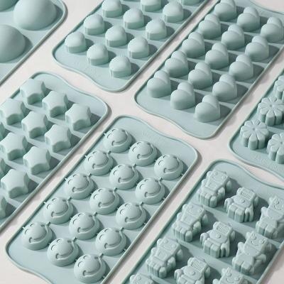 China 2022 Viable High Quality Hot Sale Wholesale Price Spot 15 In 1 DIY Chocolate Silicone Mold for sale