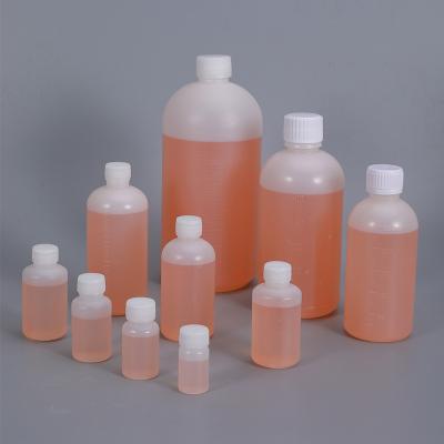 China Sealing Type Plastic Hdpe Reagent Bottle For Laboratory Analysis Screw Cap for sale