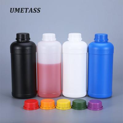 China HDPE Plastic Liquid Fertilizer Bottle Chemical Package 100ml 250ml 500ml 1000ml for sale