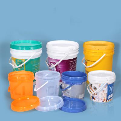 China Kreeft Seafood Cereals PP Plastic Storage Bucket met deksel Custom Logo en capaciteit Te koop