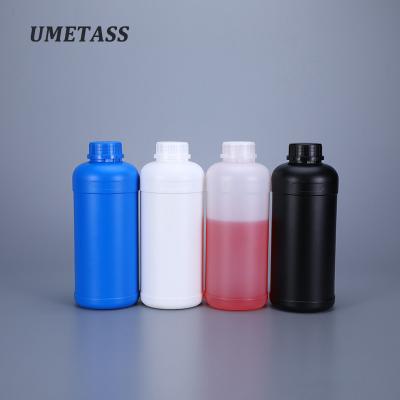 China 1000 ml HDPE-plastic verpakking voor stroop meststof vloeibare reagens afsluiting opslag Te koop