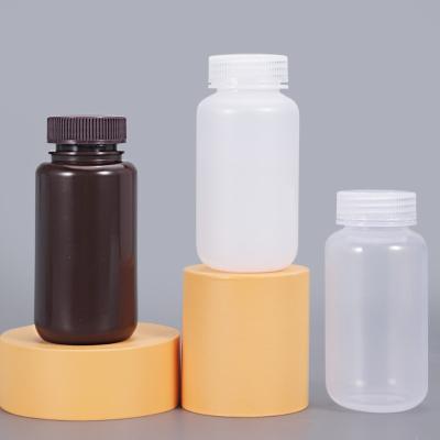 China Empty Round Reagent Containers BPA Free PP Polypropylene Bottles for sale