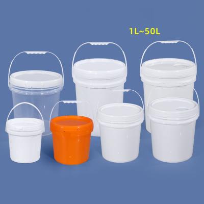 Chine 1L-50L de qualité alimentaire PP bouteille ronde épaissie de peinture en plastique bouteille pour fûts bouteilles de fûts à vendre