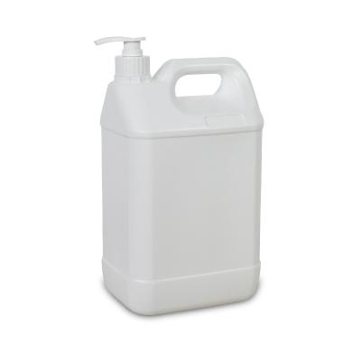 China Verf HDPE 1L 2L 4L 5L 10L Jerry Can fles met pompdeksel Te koop