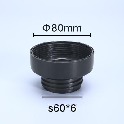 China Graue UMETASS 80MM bis S60*6 Männliche Schleife IBC Tankbefestigungen Gartenbewässerungsrohranschluss Ventiladapter zu verkaufen