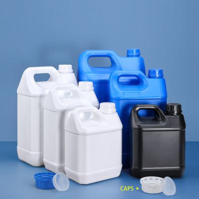 China Anti-theft Lid 4L Plastic Drum Pail Barrel Jerry Can Container for Easy Handling for sale