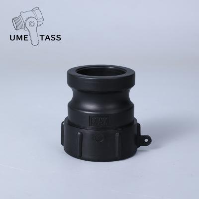 China IBC Tank Adapter Used in UMETASS Manufacture Camlock Quick Coupling A 60 MM Connector for sale