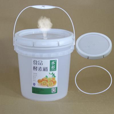 中国 10Lのプラスチック製の自家製のブレーブバケツ ワイン醸造酵素ドラム 販売のため