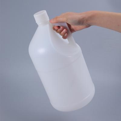 China HDPE 1 galón Jerry puede botellas de vino vacías espeso hombros inclinados barril de plástico en venta