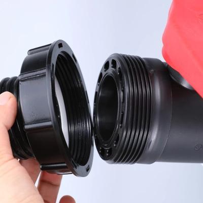 China Gray UMETASS 3INCH To 2 INCH IBC Valve Tank Fittings Adapter For Garden Irrigation Pipe Connector for sale