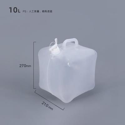 Китай 10L 20L 25L LDPE портативный свертываемый для воды банка Джерри с ручкой и краном продается