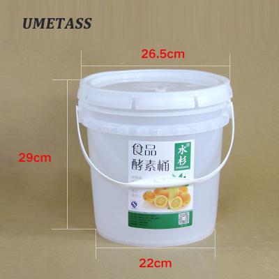 China 5L 10L 20L Plastic PP Beer Wine Fruit Enzyme Bucket for Personalized Beer Brewing for sale