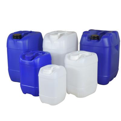 China Bulk 5 liter 10L 20L 25L Plastic Hdpe Jerrican Met Tamperproof deksels Te koop