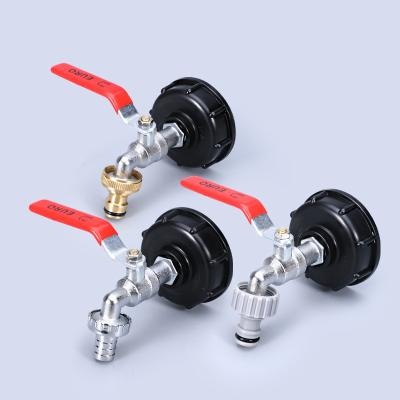 China Adaptador de tanque IBC substituição de válvula de montagem conector redutor para casa água jardim à venda