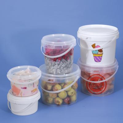 Cina 300 ml 500 ml 750 ml 1L 1.5L 2.5L 4L contenitori di imballaggio alimentare in plastica PP per la produzione alimentare in vendita