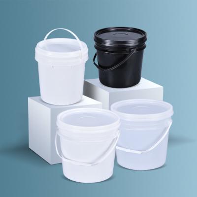 China 5L PP Plastic Ice Bucket For Cold Drink Storage Round Bucket UMETASS Food Grade Container for sale