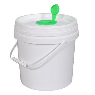 China 3L Capacity UMETASS Plastic Gym Empty Wet Wipe Buckets with Customized Logo for sale