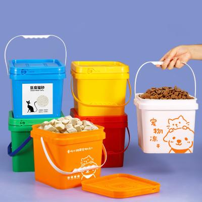 China 5L-25L Capacity Pet Food Storage Container for Moisture-Proof Dry Fresh Cat and Dog Food for sale