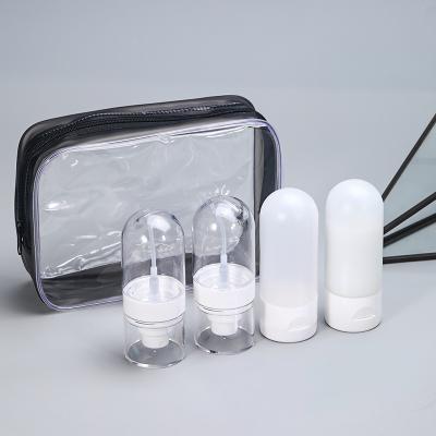 China Portable PET PP Plastic Shampoo Bottle Travel Cosmetic Storage for sale