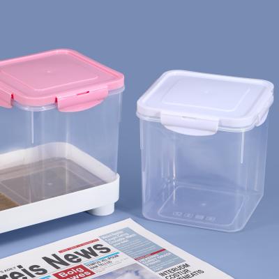 China Plastic Food Container Feature Freshness Preservation 2L for Refrigerator Storage for sale