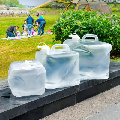 China Contenedor de agua plegable de LDPE de tamaño personalizado aceptado para un fácil almacenamiento y transporte en venta