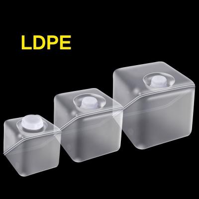 China 1L 20L LDPE Large Collapsible Jerry Cans Bolsa de agua al aire libre para el campamento de senderismo en venta