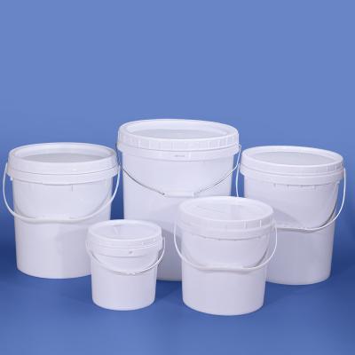 China Industry Food Grade Transparent Plastic Bucket for sale