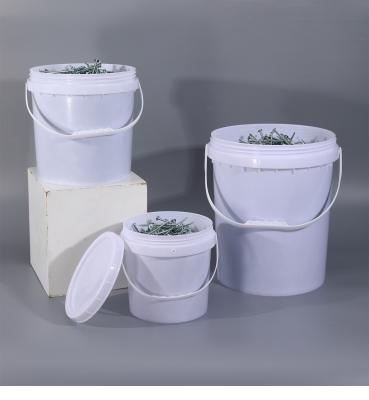 China Screw Lid Plastic Offering Buckets Plastic Pail 5 Gallon With Handles ODM for sale