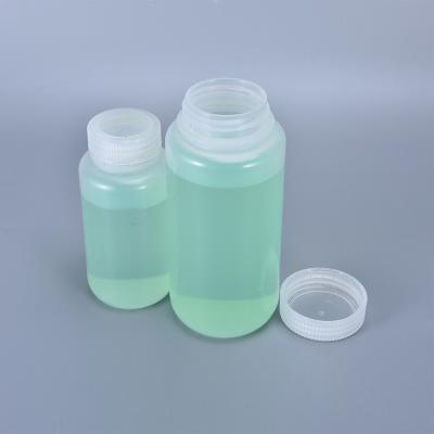 Cina OEM Reagente a collo largo Polipropilene PP Bottiglie di plastica 125 ml di laboratorio in vendita