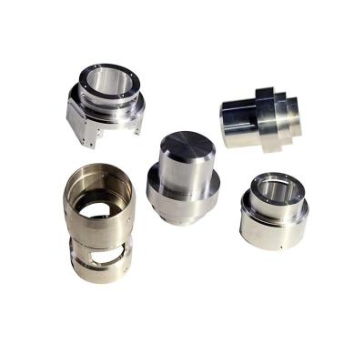 China Precision Turning And Machining Part CNC Aluminum Steel Brass Aluminum Lathe Machining Parts , CNC Spindle Spindle Sleeve Turning Machining Parts for sale