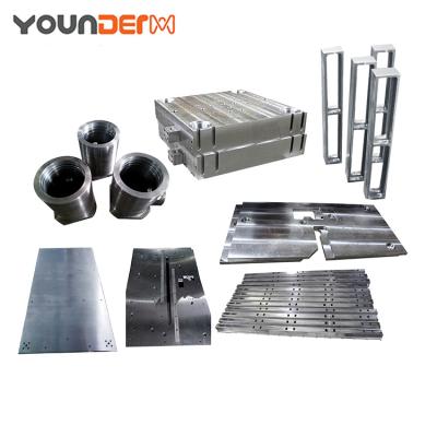 China Large CNC Aluminum Metal Stamping Parts CNC Milling Parts, Frame Machining Stainless Steel Parts For Manufacturing Products for sale