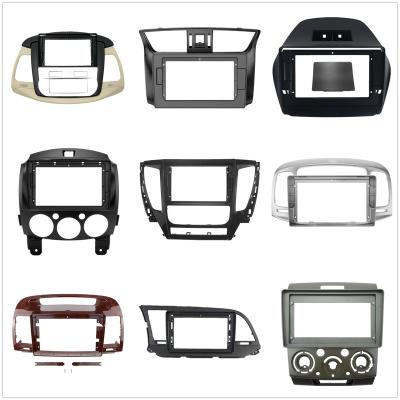 China Factory Dashboard Car DVD Player Frame Android Car Radio Screen Frame FOR TOYOTA HONDA LEXUS NISSAN MAZDA MITSUBISHI SUZUKI ISUZU KIA HYUNDAI for sale