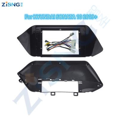 China For Car Radio Screen Car DVD Player With Cable Fascial View Dash Kits Car Wiring For HYUNDAI SONATA 10 2019+ for sale