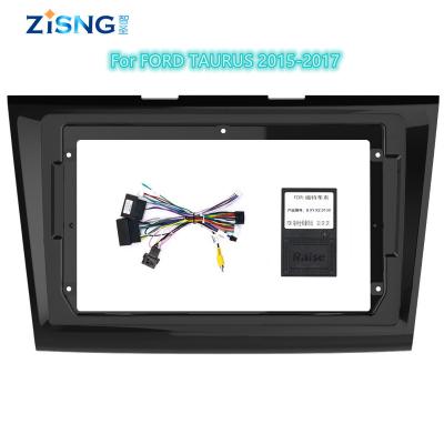 China For Car Radio Screen Car Android Visual Radio Player With Cable Fascial View Dash Kits Car Wiring Harness For FORD TAURUS 2015-2017 for sale