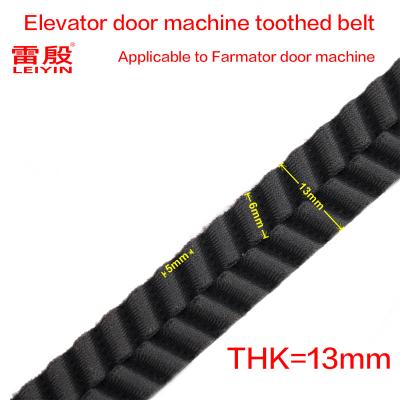 China Contemporary 1meter 1PCS Applicable To Scnindler Elevator Door Motor Belt Width H13mm Toothed Oblique Tooth Fermator VF5+ PM10 for sale