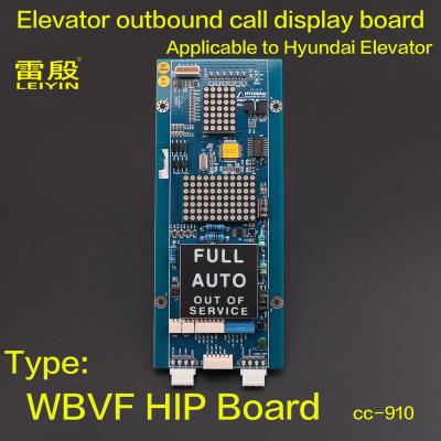 China Contemporary 1pcs Applicable to Hyundai Elevator WBVF HIP Display Panel cc-910 PCB Printed Board For Hyundai Elevator Parts for sale