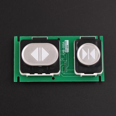 China Contemporary 1PCS applicable to Mitsubishi elevator button panel LHB-055AG11 YE602B122A-01 inorganic room elevator open and close button for sale