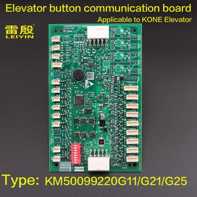 China 1pcs contemporary applicable to KONE elevator communication card button expansion board TYPE KCECOB KM50099220G11/G21/G25 for sale