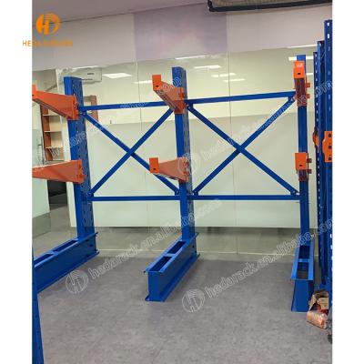 China Corrosion Protection Heavy Duty Pallet Racking Warehouse Storage Plywood Cantilever Racks for sale