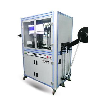 China Dedicated optical slitting or film-carrying reel test rig inspection machine with NDT test equipment prices for sale