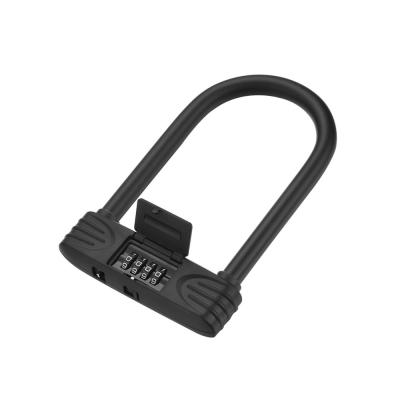 China Bicylce / U-lock Motorcycle Combination Bicycle Motorcycle U Lock Code Bike Lock Anti Theft Resistant for sale