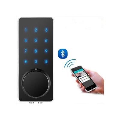 China Wooden Smart Home APP Password Locker Door Use Electronic Door Lock for sale