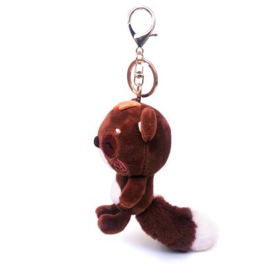 China Plush Toy Mini Teddy Bear Pendant 2021 Mini Toy Plush Animal Keychain Soft Cotton Fashion Cute Small for sale