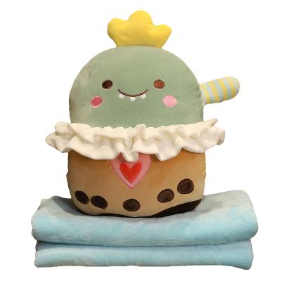 China Promotion Gifts New Designed Cute Plush Blanket Doll Home Blanket Plush Toy for sale