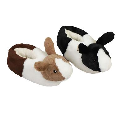 China Gifts or Promotion Plush Cartoon Animal Shaped Furry Slipper Products Home Products Doll for sale