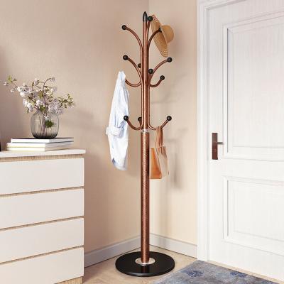 China Behind Doors/On Walls Simple marble coat rack flooring bedroom vertical clothes rack modern home drying rack for sale