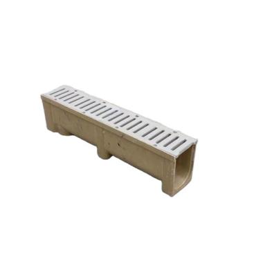 China Multi-size Polymer Selection Modern Polymer Concrete Drainage Road Concrete Channel for sale