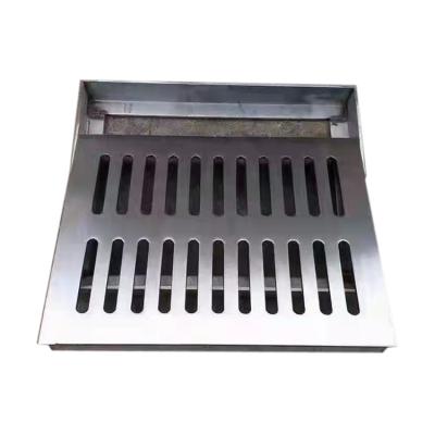 China Modern ODM OEM Art Steel Sewer Manhole Cover For Park / Recessed Floor Stainless Steel Access Covers for sale