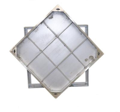 China Full Access Modern Hot Selling Types Covers Recessed Stainless Steel Manhole Cover for sale