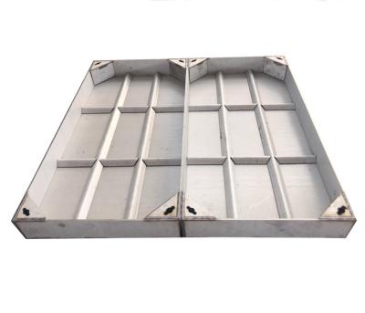 China Modern Hot Sale Product Stainless Recessed Manhole Cover And Frames for sale